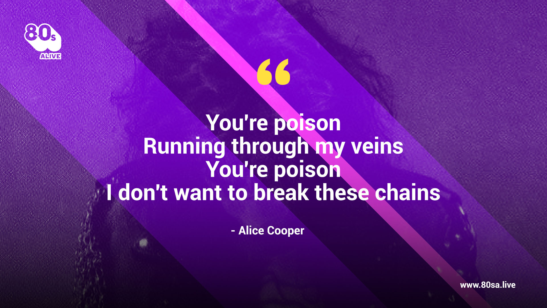 Lyrics: Alice Cooper - Poison